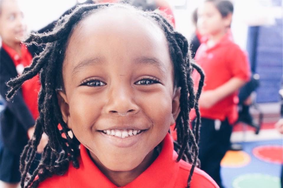 Student smiling Student smiling